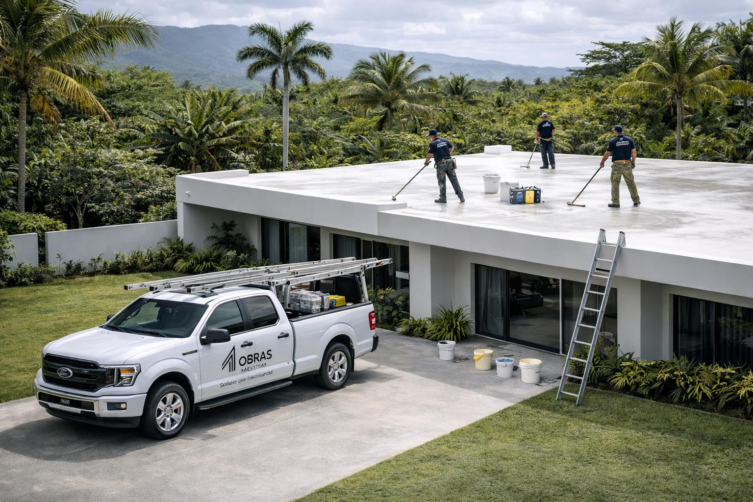Sellado de techos en Puerto Rico - OBRAS MAESTRAS
